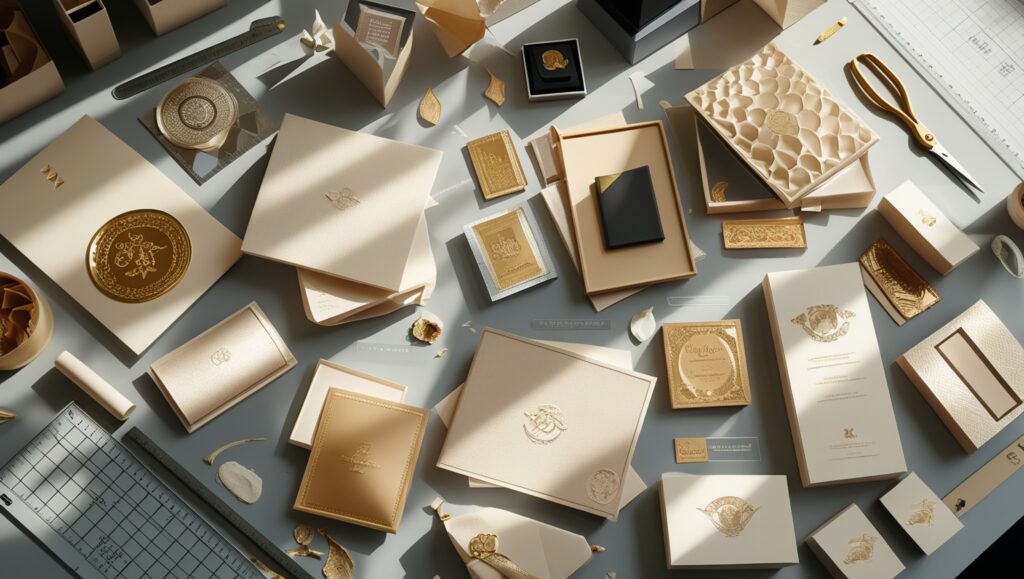 Foil stamping boxes